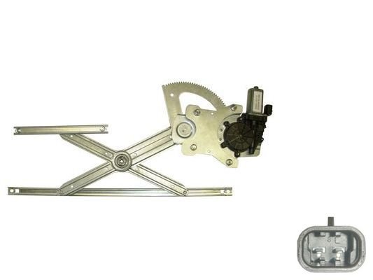 Acessar a peça Elevador vidro frontal esquerdo eletrico com motor não confort 4 portas 2 pins