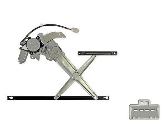 Acessar a peça Elevador vidro frontal esquerdo eletrico com motor confort 4portas 4 pins