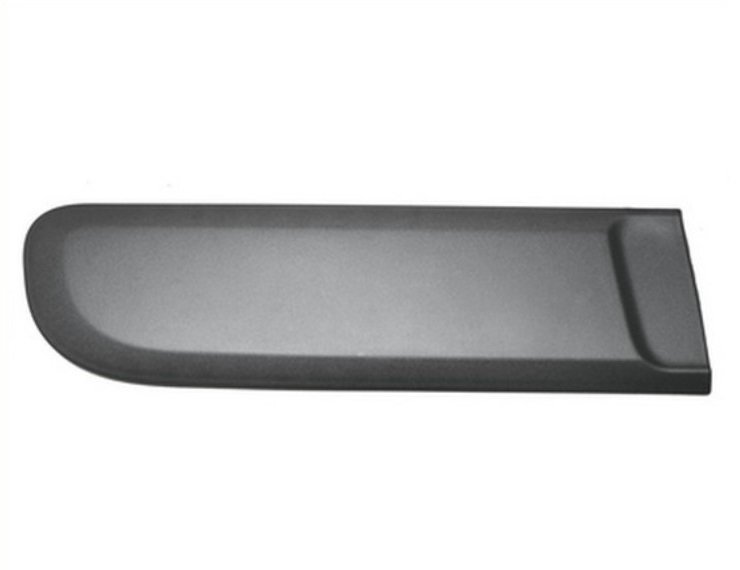 Acessar a peça Friso porta traseira direita, preta, com clipes