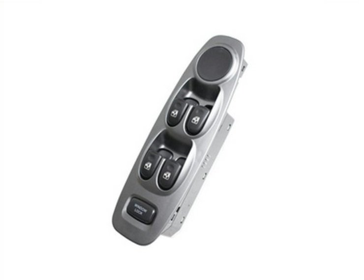 Acessar a peça Painel 4 interruptores, levantador do vidro dianteiro esquerdo, cinzento (11 pinos)