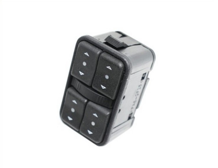 Acessar a peça Painel 4 interruptores frontal esquerdo, preto (12 pinos)