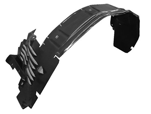 Acessar a peça Cava de roda frente esquerda