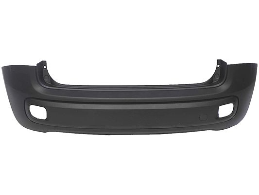 Acessar a peça Para choques traseiro preto rugoso modelo van