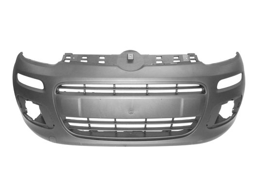 Acessar a peça Para choques frente preto rugoso