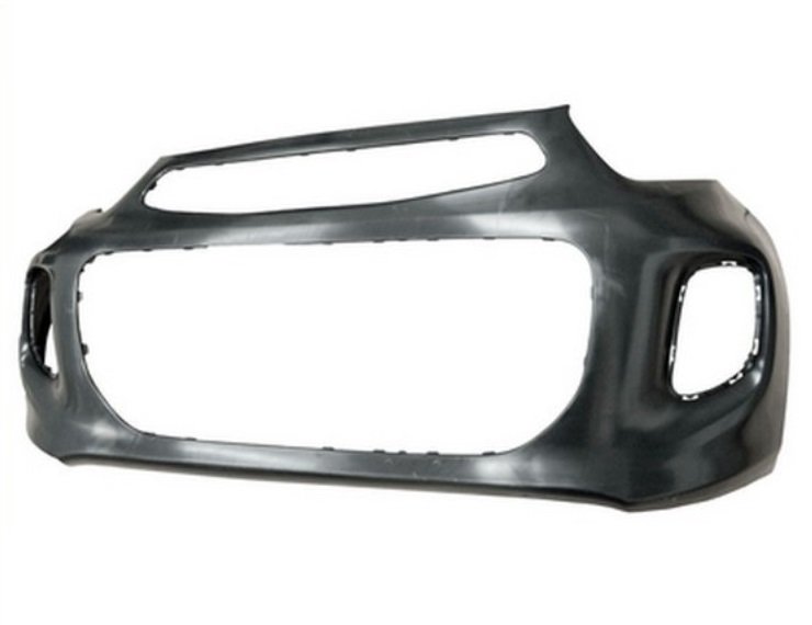 Acessar a peça Para choques frente preto