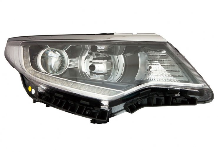 Acessar a peça Farol elétrico direito, LED, H7+HB3