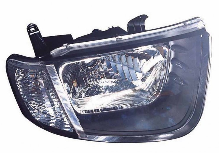 Acessar a peça Farol elétrico do lado direito, H4 (cabina simples)