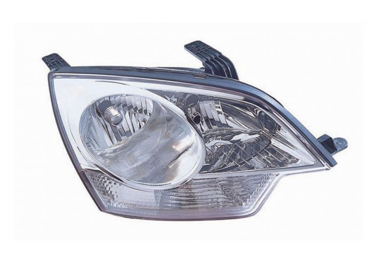 Acessar a peça Farol elétrico do lado direito, H7+H7