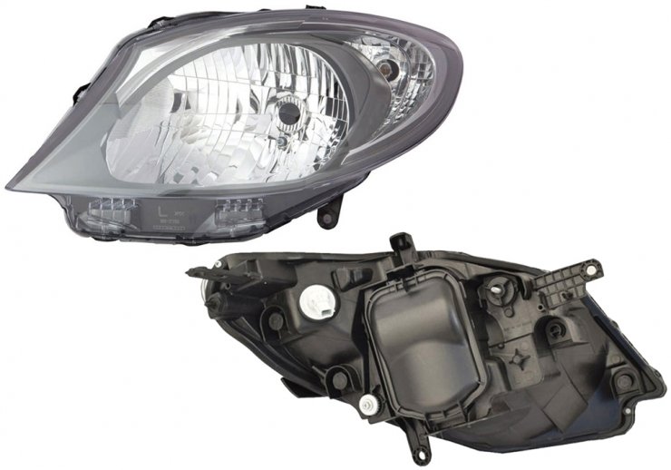 Acessar a peça Farol elétrico esquerdo, H4