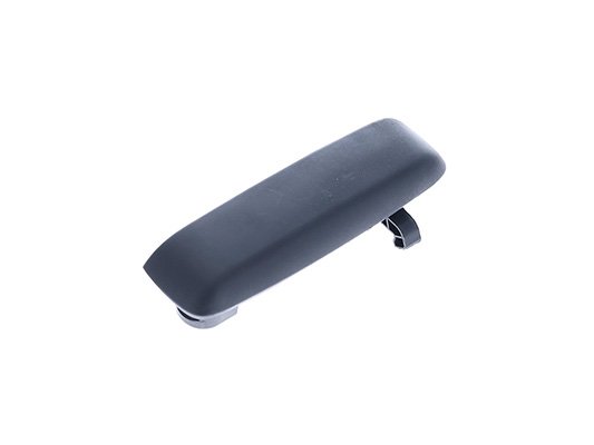 Acessar a peça Puxador porta traseira esquerda preta rugosa sem olho fechadura