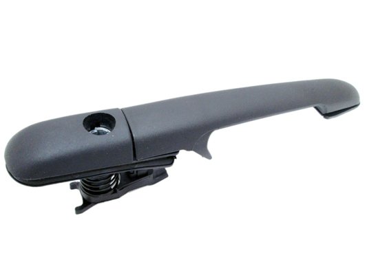 Acessar a peça Puxador porta traseira reversivel preta rugosa