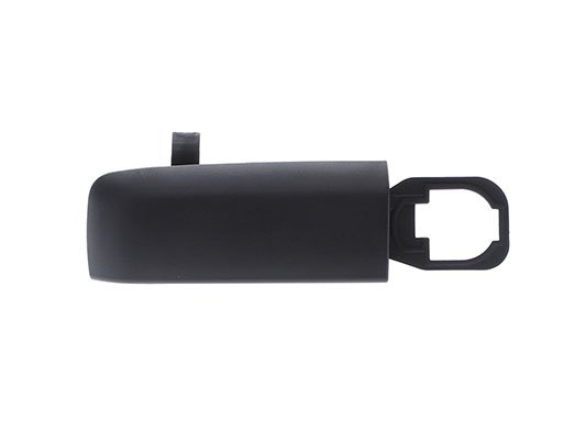 Acessar a peça Puxador porta frente esquerda preta rugosa com olho fechadura