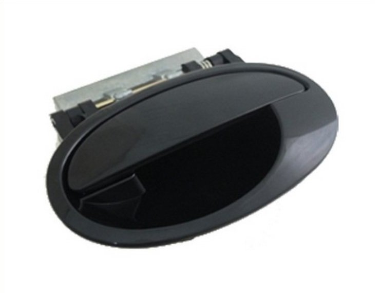 Acessar a peça Puxador exterior tras esquerda, preta lisa