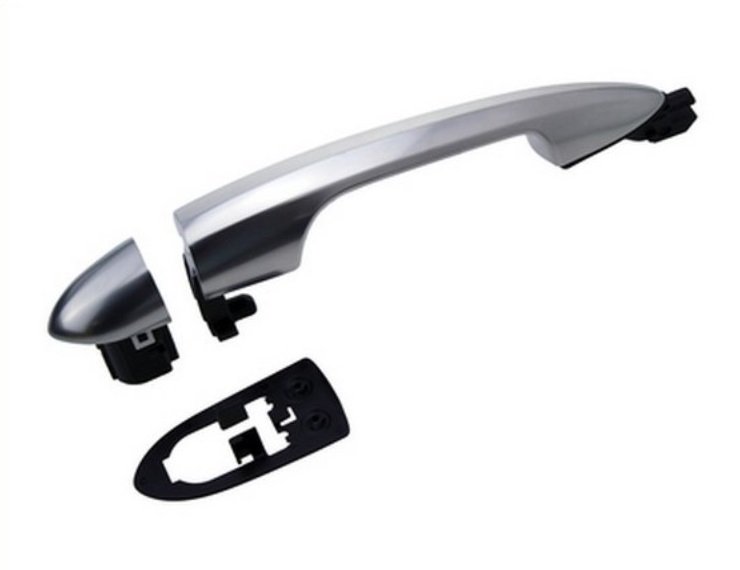 Acessar a peça Puxador porta frente direita platasem olho fechadura