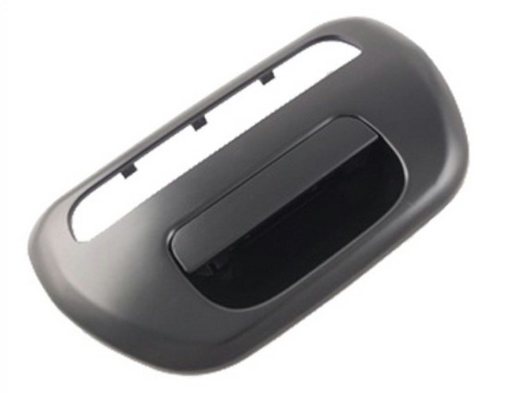 Acessar a peça Puxador exterior porta traseira, preta