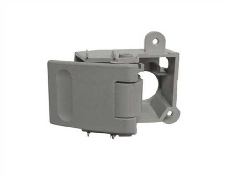 Acessar a peça Puxador interior porta frente esquerda, cinzenta