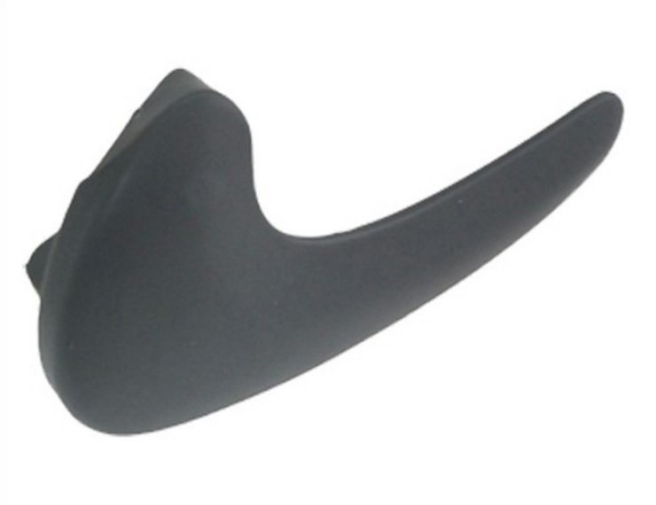 Acessar a peça Puxador interior porta frente esquerda, cinzenta