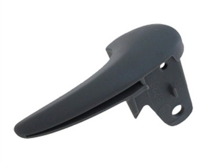 Acessar a peça Puxador interior porta frente direita, cinzenta