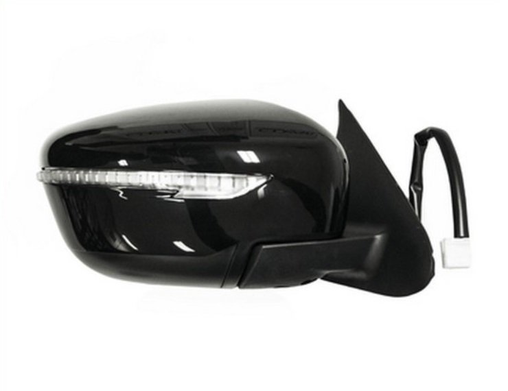 Acessar a peça Espelho retrovisor elétrico direito, preto, aquecido, com indicador, rebatível, convexo