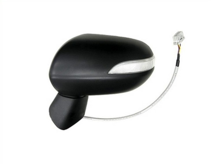 Acessar a peça Espelho retrovisor elétrico esquerdo, preto, convexo, com indicador, rebatível (a partir de 2004)