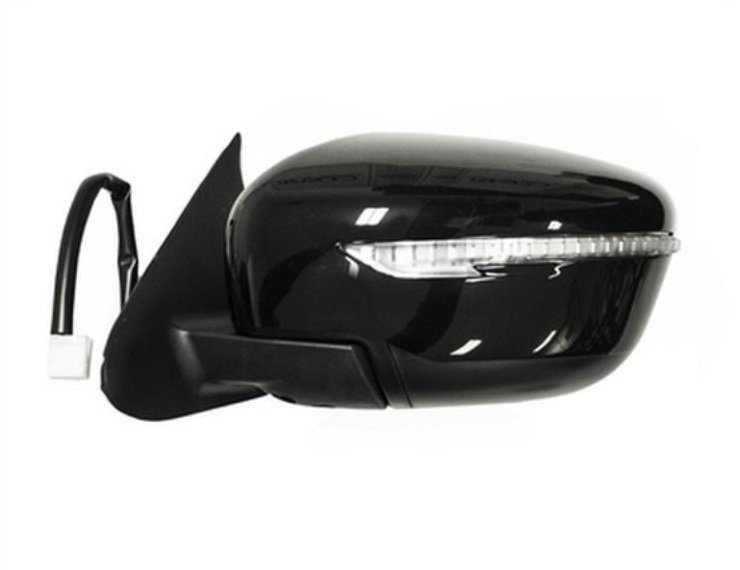 Acessar a peça Espelho retrovisor elétrico esquerdo, preto, aquecido, com indicador, convexo