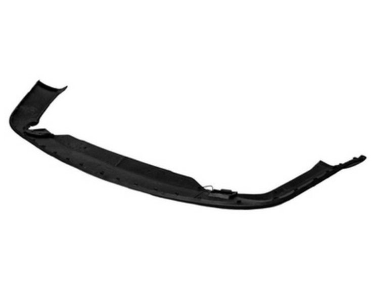 Acessar a peça Spoiler do para choques traseiro, preto, com tampa de gancho