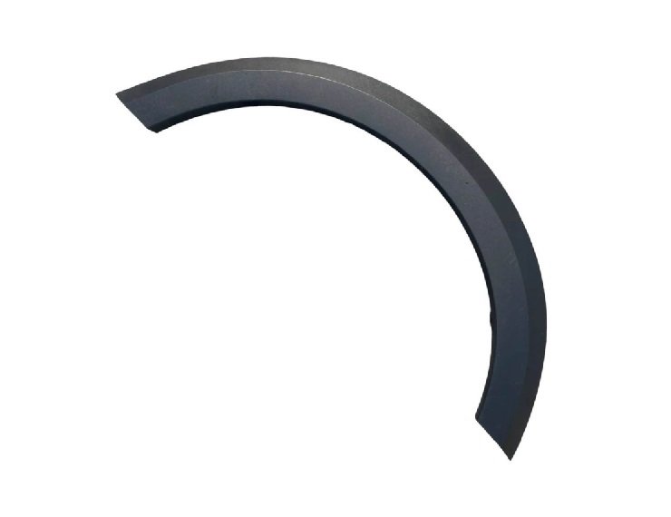 Acessar a peça Aba guarda lamas tras esquerda, preta