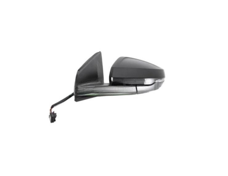 Espelho retrovisor elétrico esquerdo, preto, asférico, aquecido, com pisca, rebatível (8 pinos) VOLKSWAGEN-POLO pour VOLKSWAGEN POLO  pour VOLKSWAGEN POLO