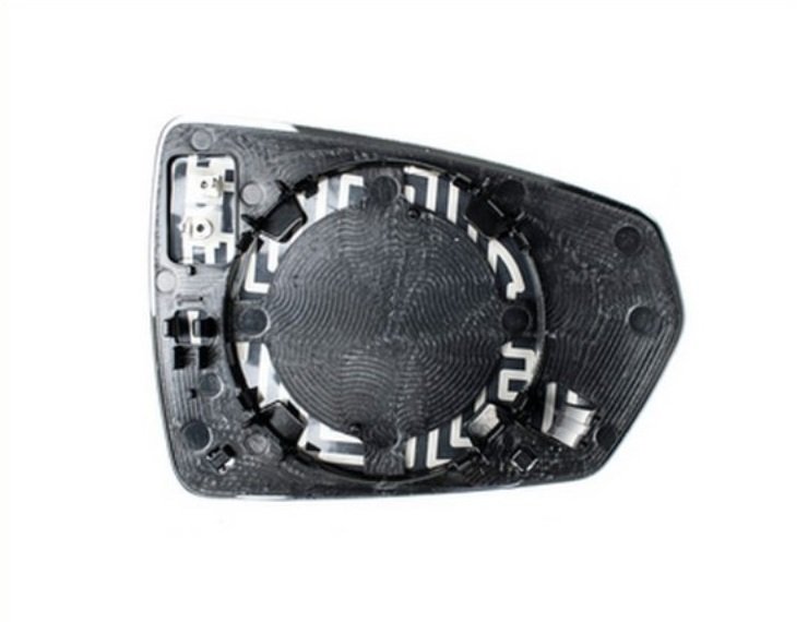 Acessar a peça Vidro + suporte espelho retrovisor esquerdo, convexo, aquecido