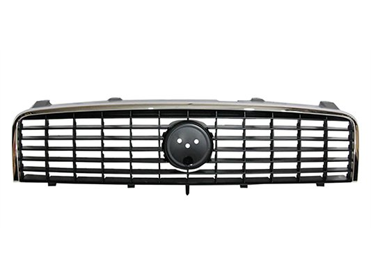 Acessar a peça Grelha frente preta com quadrocromado