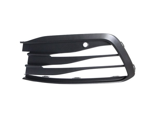 Acessar a peça Grelha para choques esquerdo, preta, sensores