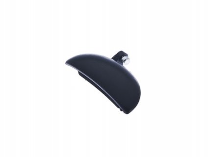 Acessar a peça Puxador porta frente direita, preto texturado Acessar a peça Puxador porta frente direita, preto texturado