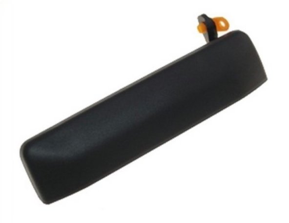 Acessar a peça Puxador exterior porta frente esquerda, preta lisa