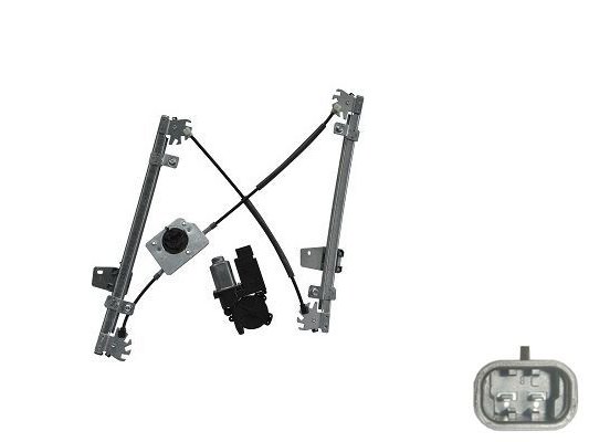 Acessar a peça Elevador vidro frontal direito eletrico com motor confort 4portas 6 pins familiar