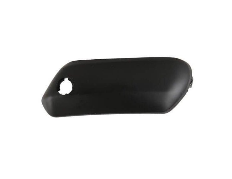 Acessar a peça Friso exterior esquerda para choques frente, preto