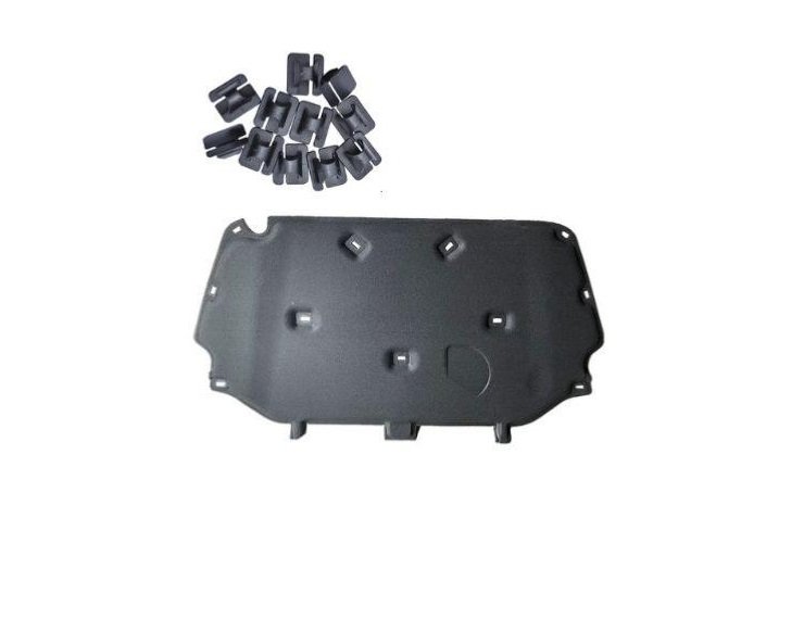 Acessar a peça Painel insonorizado capot (11 clipes)