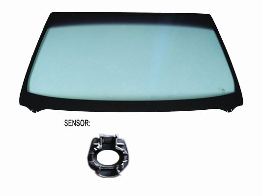 Acessar a peça Para-brisas acústico verde