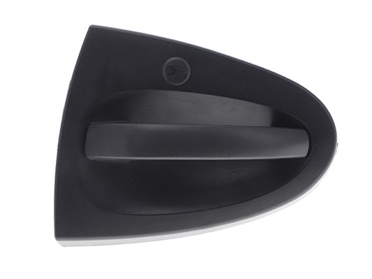 Acessar a peça Puxador porta frente direita pretarugosa sem olho fechadura