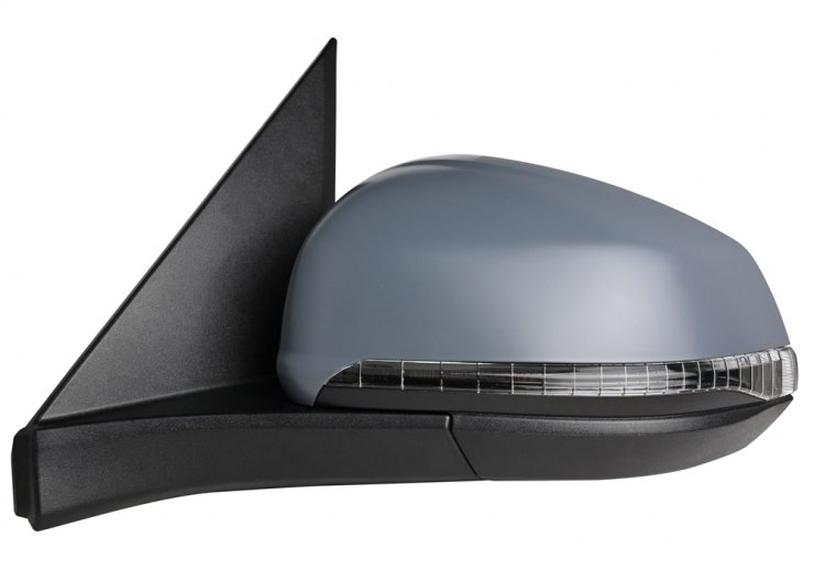 Espelho retrovisor elétrico esquerdo, convexo, aquecido, preparado, rebatível, com pisca, cortesia (9 pinos) ACCESSOIRES CAMION-GUARDALAMAS E CALÇOS pour VOLKSWAGEN MULTIVAN  pour VOLKSWAGEN MULTIVAN