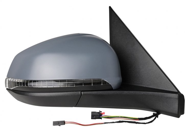 Espelho retrovisor direito elétrico, convexo, aquecido, preparado, rebatível, com pisca, cortesia, side (11 pinos) ACCESSOIRES CAMION-GUARDALAMAS E CALÇOS pour VOLKSWAGEN MULTIVAN  pour VOLKSWAGEN MULTIVAN