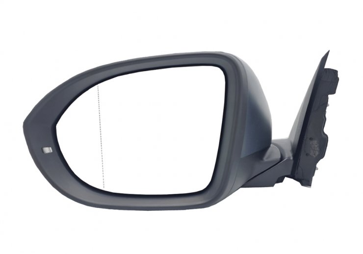 Espelho retrovisor elétrico esquerdo, asférico, aquecido, com pisca (6 pinos) ACCESSOIRES CAMION-GUARDALAMAS E CALÇOS pour VOLKSWAGEN TAIGO  pour VOLKSWAGEN TAIGO