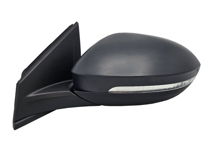 Espelho retrovisor elétrico esquerdo, asférico, aquecido, preparado, rebatível, com pisca, cortesia (9 pinos) ACCESSOIRES CAMION-GUARDALAMAS E CALÇOS pour VOLKSWAGEN TAIGO  pour VOLKSWAGEN TAIGO