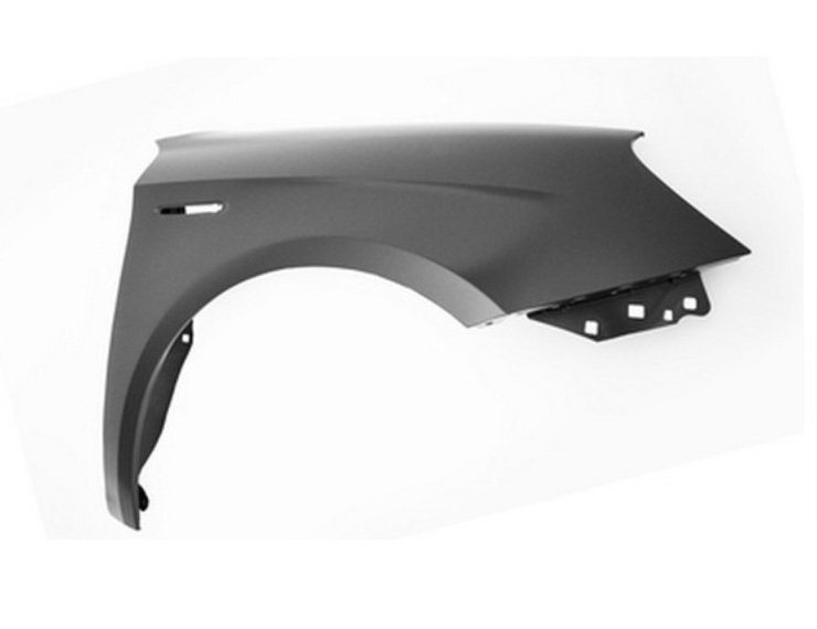 Acessar a peça Guarda lamas frente direita, furo pisca