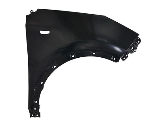 Acessar a peça Guarda lamas frente direita, furo pisca