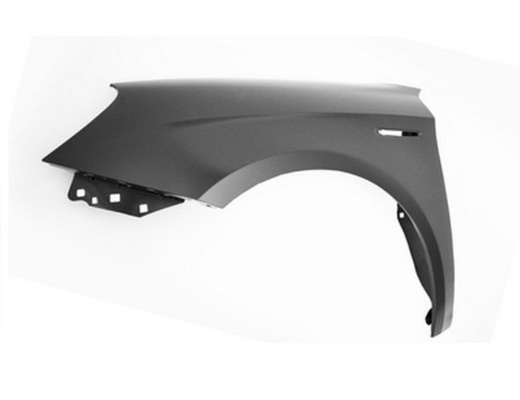 Acessar a peça Guarda lamas frente esquerda, furo pisca