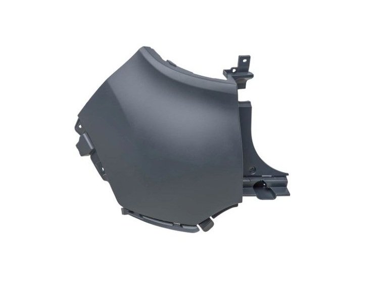 Acessar a peça Ponta para choques traseiro esquerdo, preparado