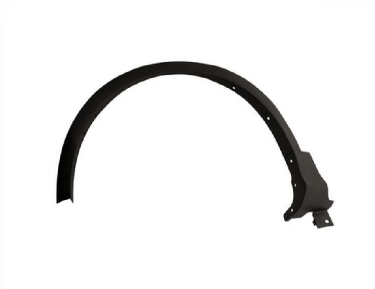 Acessar a peça Aba guarda lamas dianteira esquerda, preta