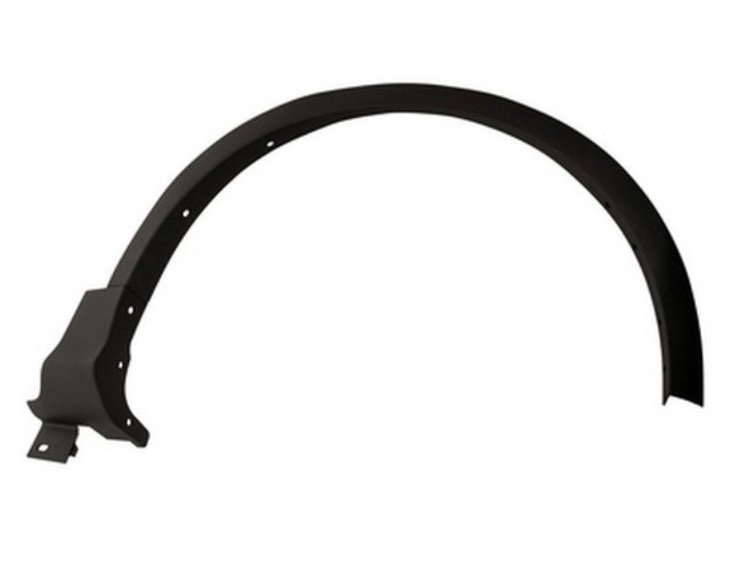 Acessar a peça Aba guarda lamas dianteira direita, preta