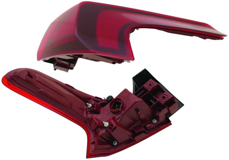 Acessar a peça Farolim traseiro direito, exterior, LED