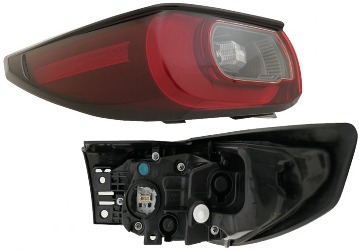 Acessar a peça Farolim traseiro esquerdo, LED